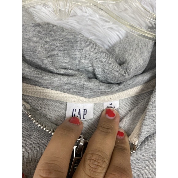 Gap Womens Body Gray Hoodie Size Medium - Picture 6 of 10